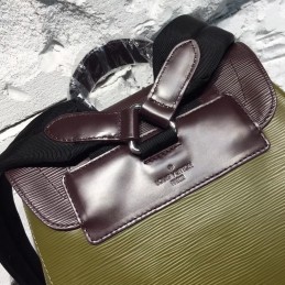 Replica Louis Vuitton Brown Monogram Khaki Christopher Backpack