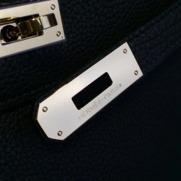 Replica Hermes Navy Blue Kelly 32 Bag
