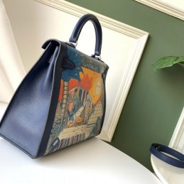 Replica Hermes Multicolor Print Kelly 28 Bag