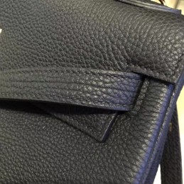 Replica Hermes Navy Blue Kelly 32 Bag