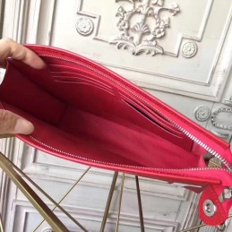 Replica Louis Vuitton Red Epi Leather Supreme Pochette Voyage MM