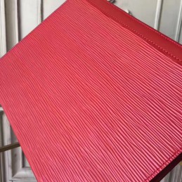 Replica Louis Vuitton Red Epi Leather Supreme Pochette Voyage MM