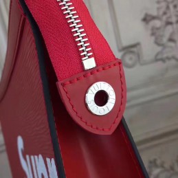 Replica Louis Vuitton Red Epi Leather Supreme Pochette Voyage MM