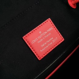 Replica Louis Vuitton Red Supreme Christopher Backpack