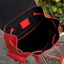 Replica Louis Vuitton Red Supreme Christopher Backpack