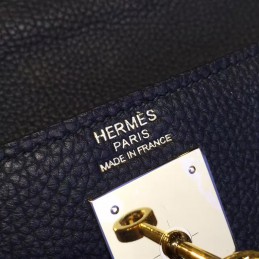 Replica Hermes Navy Blue Kelly 32 Bag