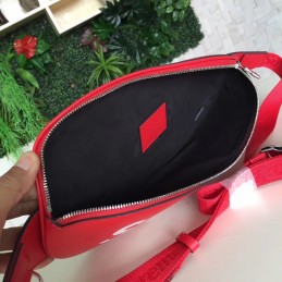 Replica Louis Vuitton Red Epi Leather Supreme Bumbag