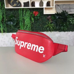Replica Louis Vuitton Red Epi Leather Supreme Bumbag