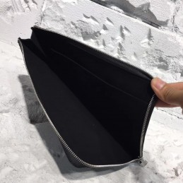 Replica Louis Vuitton Black Epi Leather Supreme Pochette Voyage MM