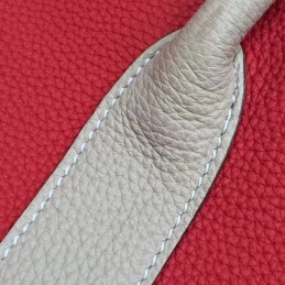 Replica Hermes Red Beige Garden Party 36 Bag