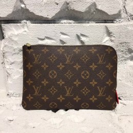 Replica Louis Vuitton Brown Monogram Pochette Jour PM