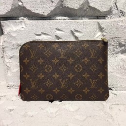 Replica Louis Vuitton Brown Monogram Pochette Jour PM