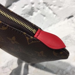 Replica Louis Vuitton Brown Monogram Pochette Jour PM