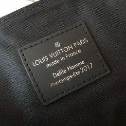 Replica Louis Vuitton White Savane Chapman Steamer Backpack