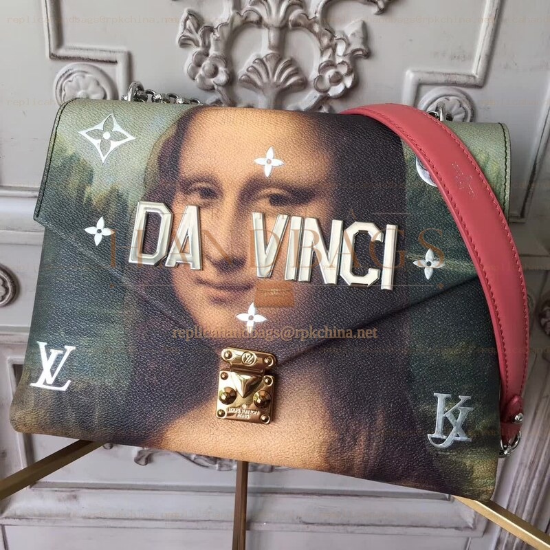 Replica Louis Vuitton Masters Da Vinci Graphic Metis Pochette