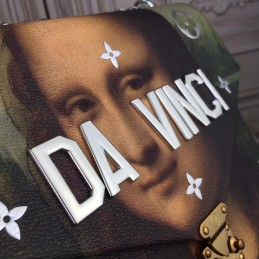 Replica Louis Vuitton Masters Da Vinci Graphic Metis Pochette
