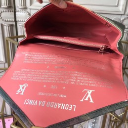 Replica Louis Vuitton Masters Da Vinci Graphic Metis Pochette