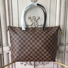 Replica Louis Vuitton Brown Damier Ebene Iena MM