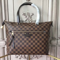 Replica Louis Vuitton Brown Damier Ebene Iena MM