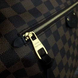 Replica Louis Vuitton Brown Damier Ebene Iena MM
