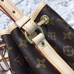 Replica Louis Vuitton Brown Monogram Beige Trim Neo Noe MM
