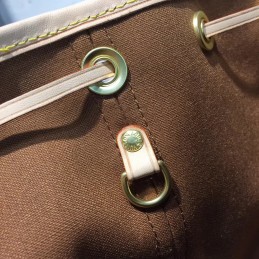 Replica Louis Vuitton Brown Monogram Beige Trim Neo Noe MM