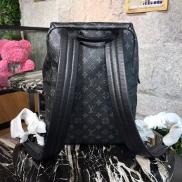 Replica Louis Vuitton Black Monogram Eclipse Apollo Backpack