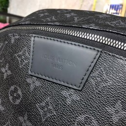 Replica Louis Vuitton Black Monogram Eclipse Apollo Backpack