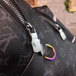 Replica Louis Vuitton Black Monogram Eclipse Apollo Backpack