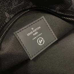 Replica Louis Vuitton Black Monogram Eclipse Apollo Backpack
