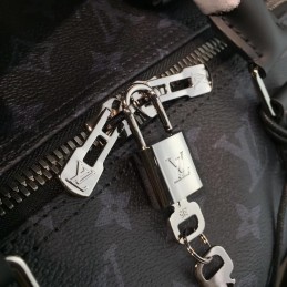 Replica Louis Vuitton White Savane Chapman Keepall Bandouliere 55