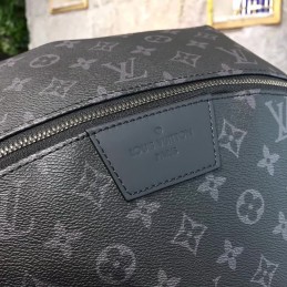 Replica Louis Vuitton Gray Monogram Eclipse Apollo Backpack