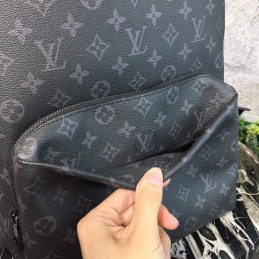 Replica Louis Vuitton Gray Monogram Eclipse Apollo Backpack