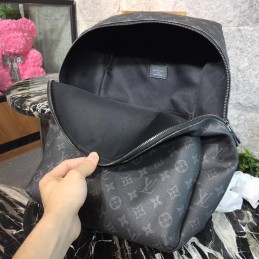 Replica Louis Vuitton Gray Monogram Eclipse Apollo Backpack