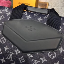 Replica Louis Vuitton Black Monogram Zebra Savane Chapman Messenger