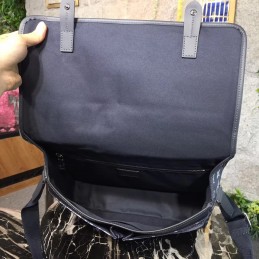 Replica Louis Vuitton Black Monogram Zebra Savane Chapman Messenger