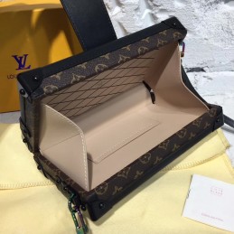 Replica Louis Vuitton Black Multicolor Graphic Petite Malle - Style 2