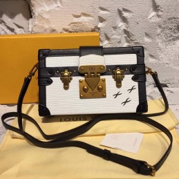 Replica Louis Vuitton Black White Graphic Petite Malle