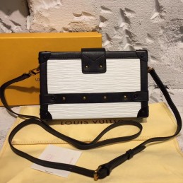 Replica Louis Vuitton Black White Graphic Petite Malle