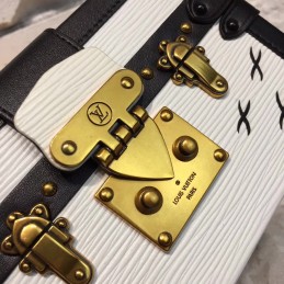 Replica Louis Vuitton Black White Graphic Petite Malle