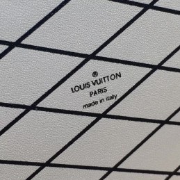 Replica Louis Vuitton Black White Graphic Petite Malle