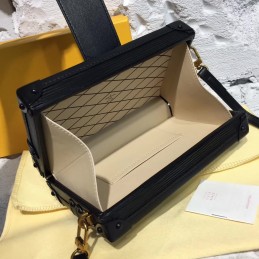 Replica Louis Vuitton Black White Graphic Petite Malle