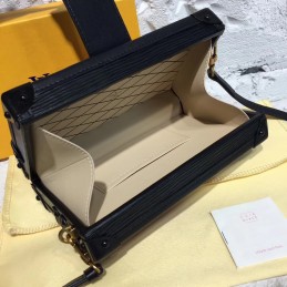Replica Louis Vuitton Black Red Graphic Petite Malle - Style 2