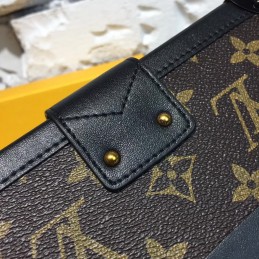 Replica Louis Vuitton Brown Monogram Graphic Petite Malle