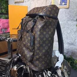 Replica Louis Vuitton Brown Monogram Zack Backpack