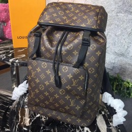 Replica Louis Vuitton Brown Monogram Zack Backpack