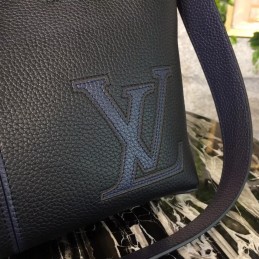 Replica Louis Vuitton Black Textured Pernelle