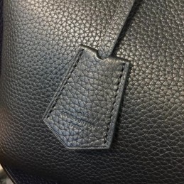 Replica Louis Vuitton Black Textured Pernelle