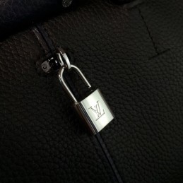 Replica Louis Vuitton Black Textured Pernelle