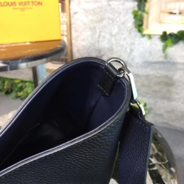 Replica Louis Vuitton Black Textured Pernelle